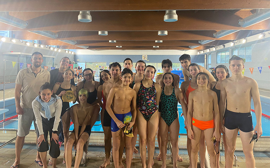 Agrupamento participa em mais uma etapa do Desporto Escolar na modalidade de Natação