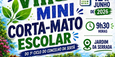 VIII Minicorta-Mato Escolar do 1.º Ciclo realiza-se a 12 de junho, na Sertã